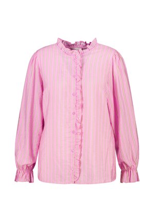 MS Mode, MS MODE BLOUSE NOT TRANSLATED - Overhemdblouse - multi pink