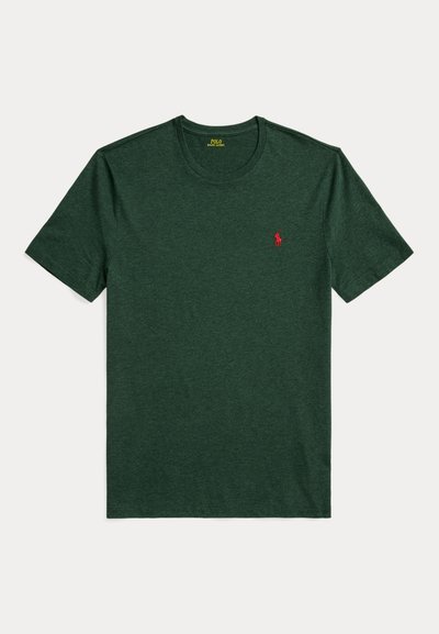 Polo Ralph Lauren CUSTOM SLIM FIT JERSEY CREWNECK T-SHIRT - Βασικό μπλουζάκι - scotch pine heather