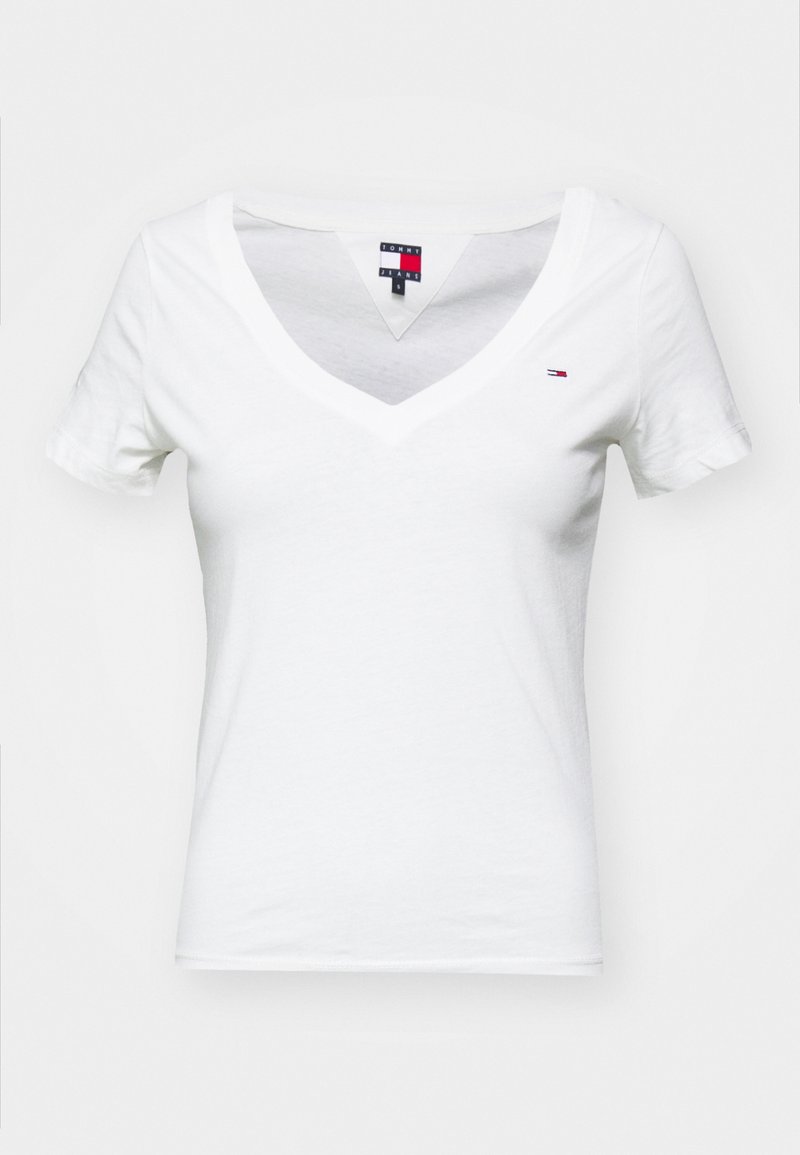 Tommy Jeans T-shirt basic crème Tommy Jeans T-shirt basic crème