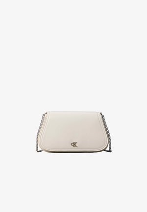 Calvin Klein, CURVED WALLET ON CHAIN - Sac bandoulière - beige