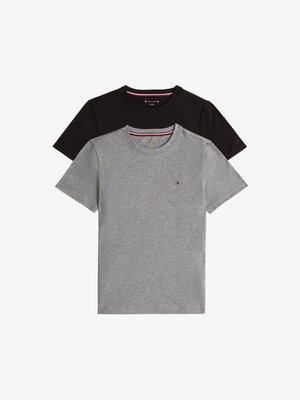 Tommy Hilfiger, 2P CN TEE SS - Alsónemű - medium grey heather/black