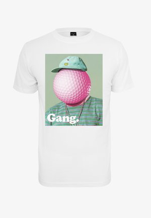 Mister Tee, GANG - Tričko s potlačou - white