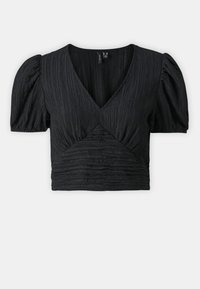 VMANDREA CROPPED - Bluse - black
