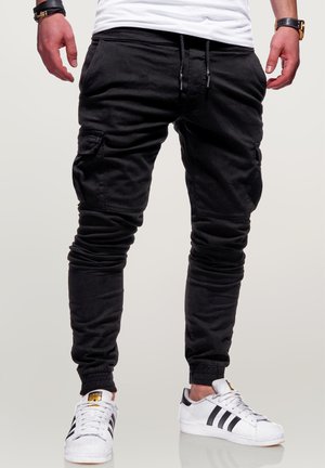 Cargo trousers - schwarz