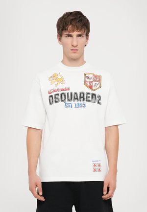 LOOSE FIT TEE - T-shirt imprimé - white