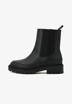 Calvin Klein COMBAT MID CHELSEA B - Stivaletti con plateau - nero