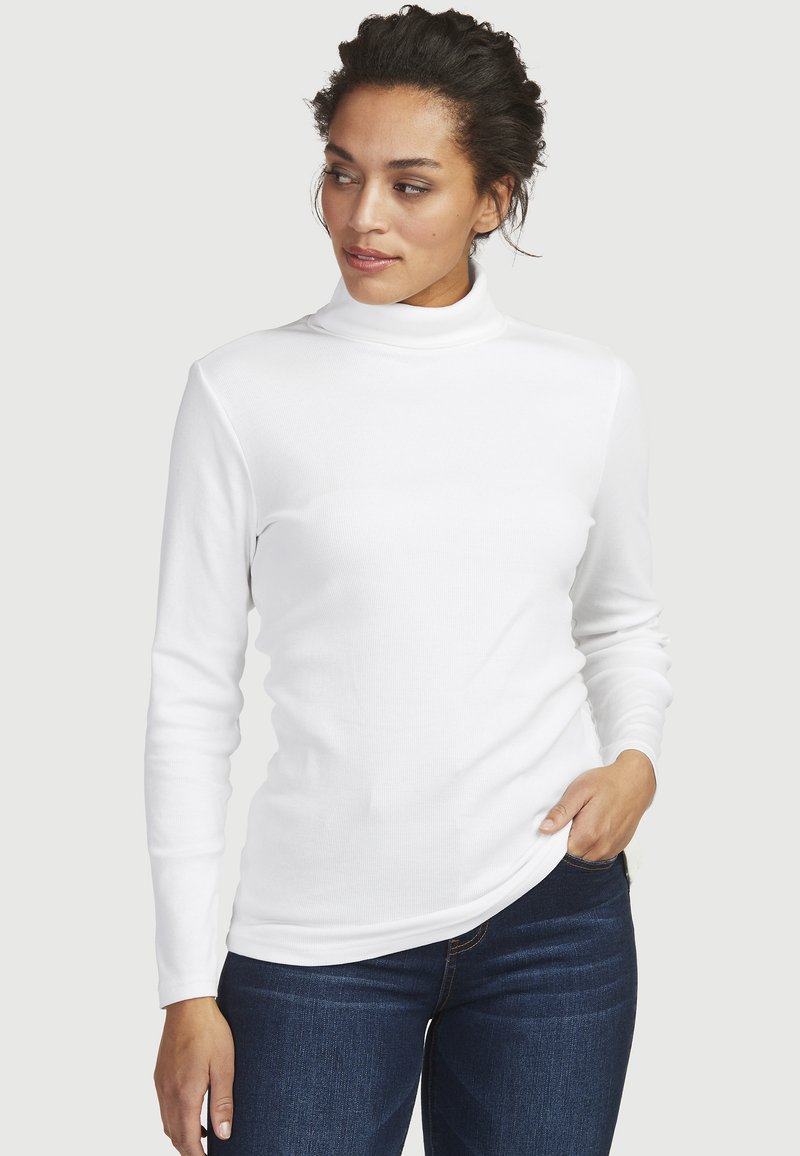 Cellbes of Sweden ROLL NECK - Longsleeve - white/wit - Zalando.nl