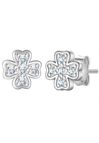 Glanzstücke München KLEEBLATT - Pendientes - silberfarben