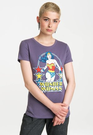 WONDER WOMAN - T-Shirt print - lila