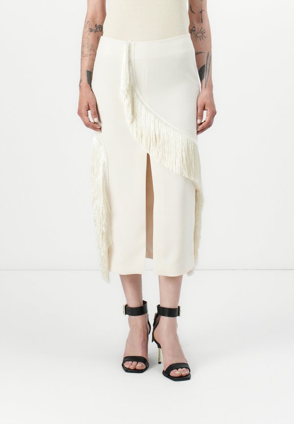 CARLI CLASSIC GABARDINE - Pencil skirt - ivory shade