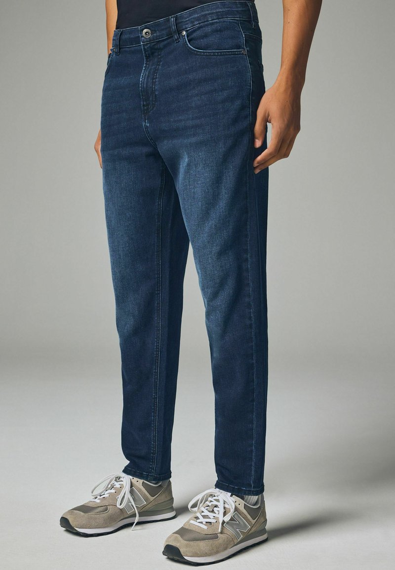 Next CLASSIC STRETCH - REGULAR FIT - Džínsy tapered fit - blue deep