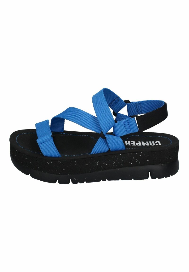 Camper Sandalo Oruga Up in poliestere riciclato - Blue | K201543-003