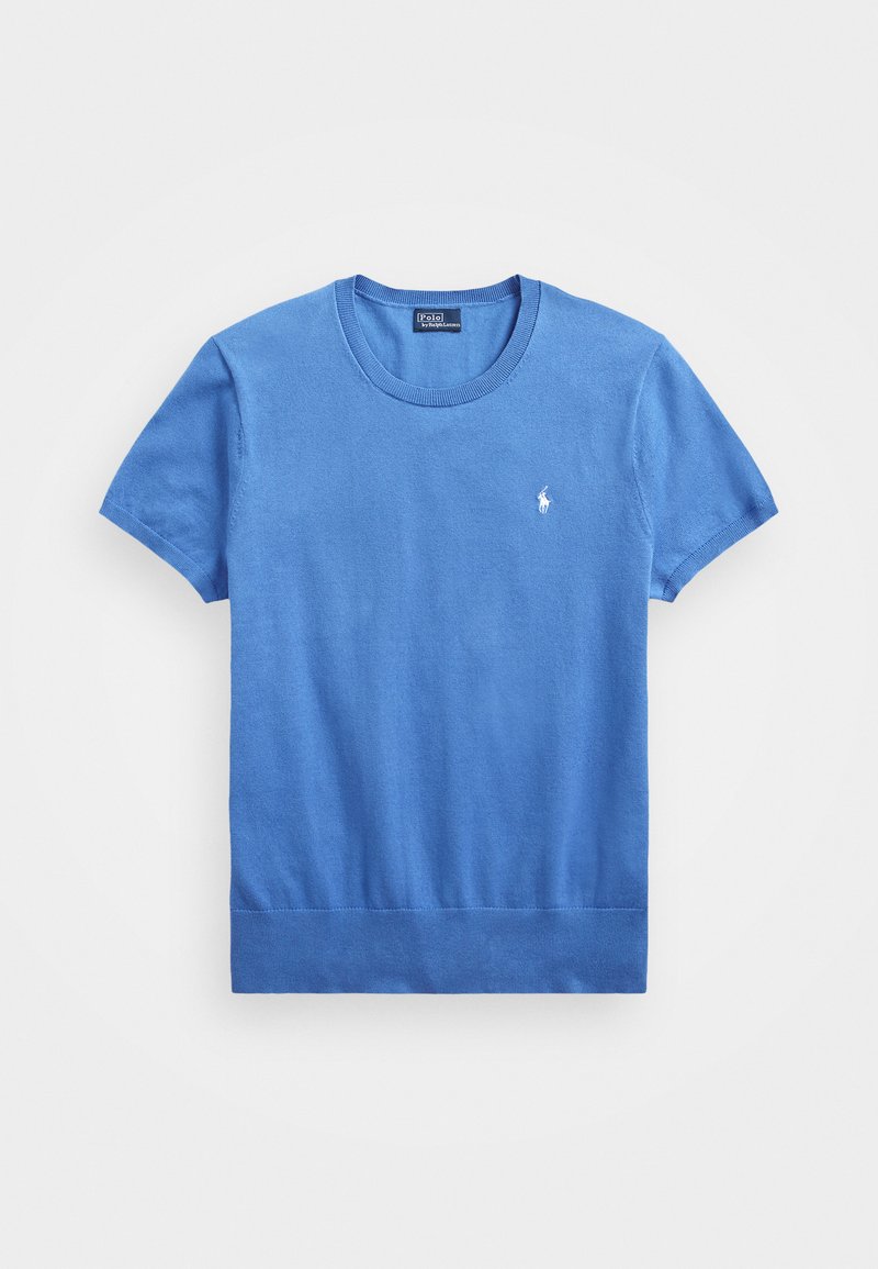 Polo Ralph Lauren - PIMA COTTON SHORT SLEEVE PULLOVER - T-shirt - bas - new england blue, Förstora
