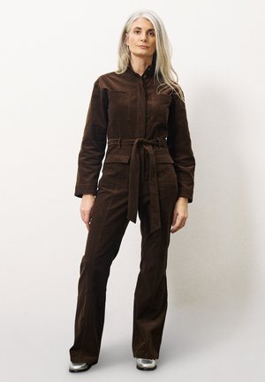 FRNCH EBA - Jumpsuit - marron glace
