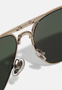 Michael Kors KESWICK - Päikeseprillid - shiny gold-coloured/olive green