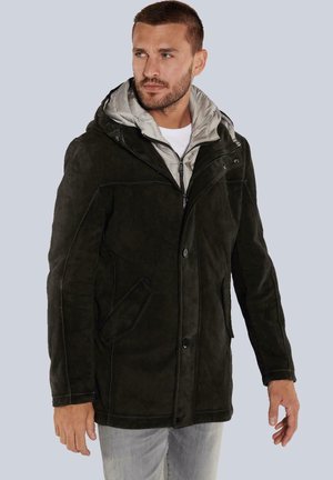 Emilio Adani Parka - schwarzbraun
