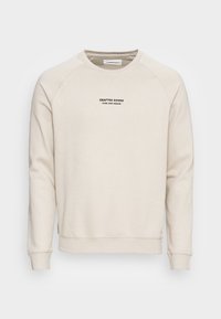 CRAFTED GOODS CREW - Športni pulover - off-white