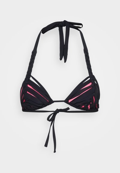 Agent Provocateur LATICIA - Bikinitopp - black/neon pink