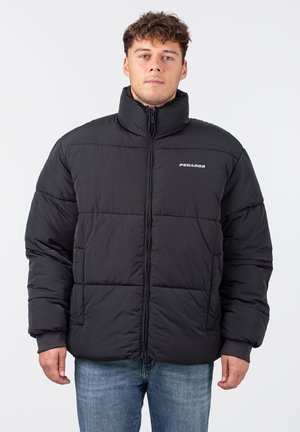 Pegador SOLIN CRUSHED PUFFER - Winterjacke - black