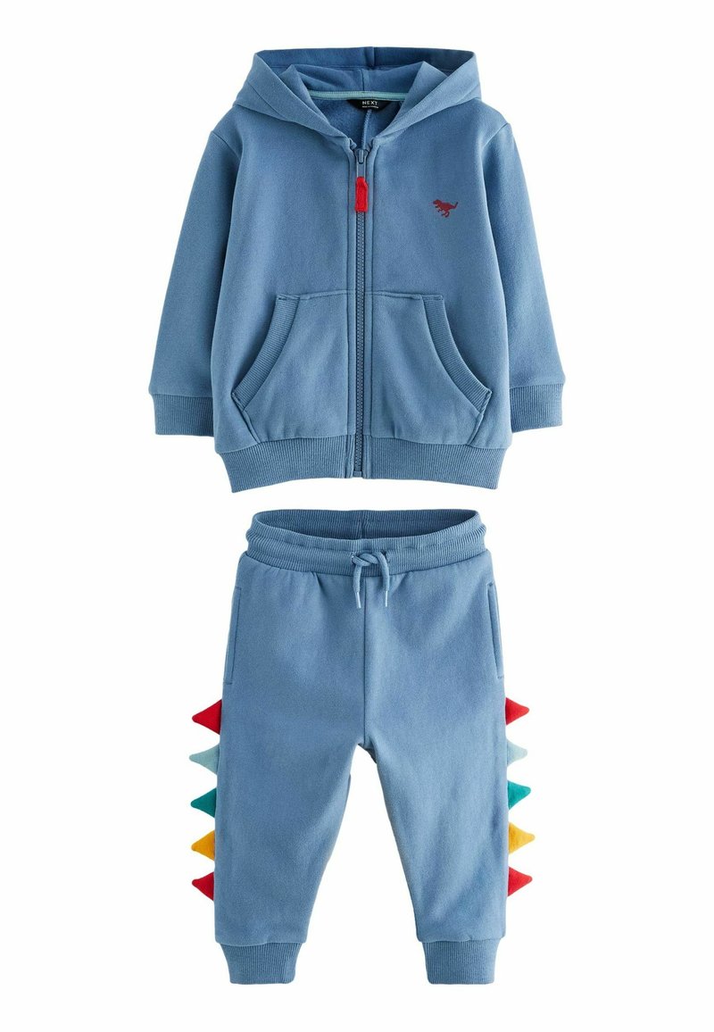 Next JOGGERS SET - REGULAR FIT - Trainingsanzug - blue dinosaur spikes