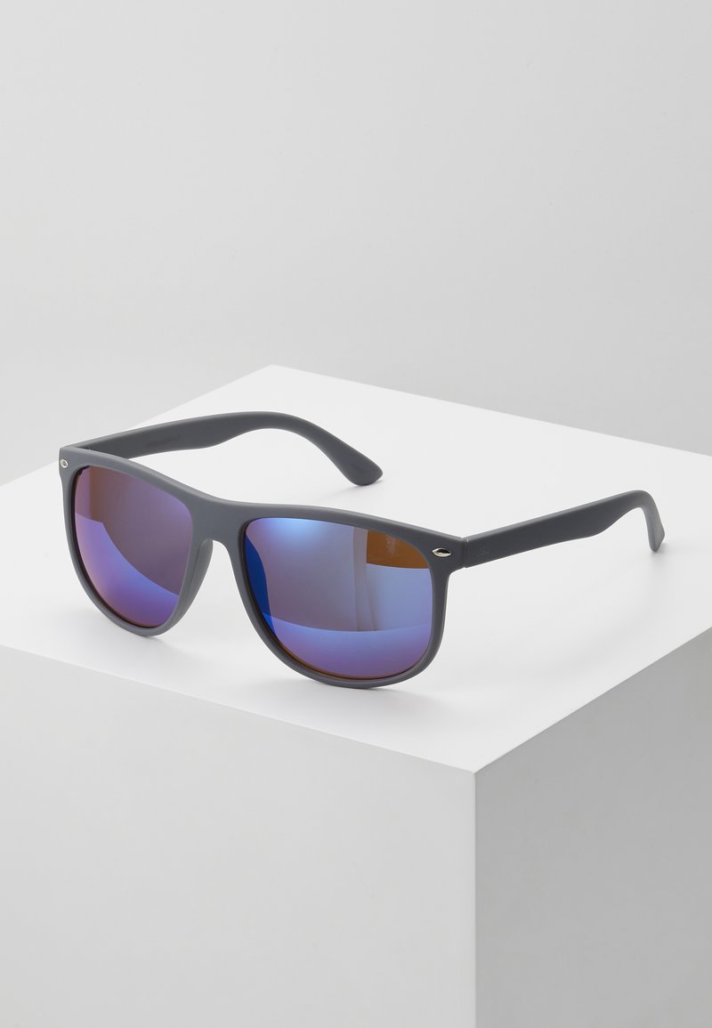 Jack & Jones JACMAVERICK SUNGLASSES - Solbriller - grey/blue