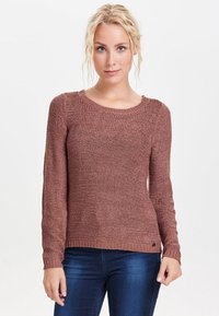 ONLY ONLGEENA XO NOOS - Maglione - cognac