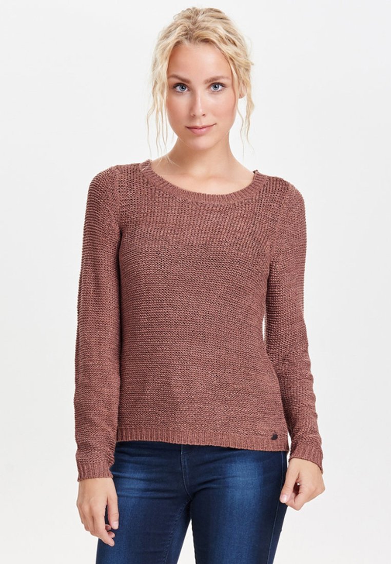 ONLY ONLGEENA XO NOOS - Maglione - cognac
