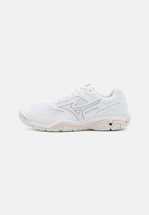 Mizuno WAVE PHANTOM 3 - Handballschuh - white/aleutian/cloud pink