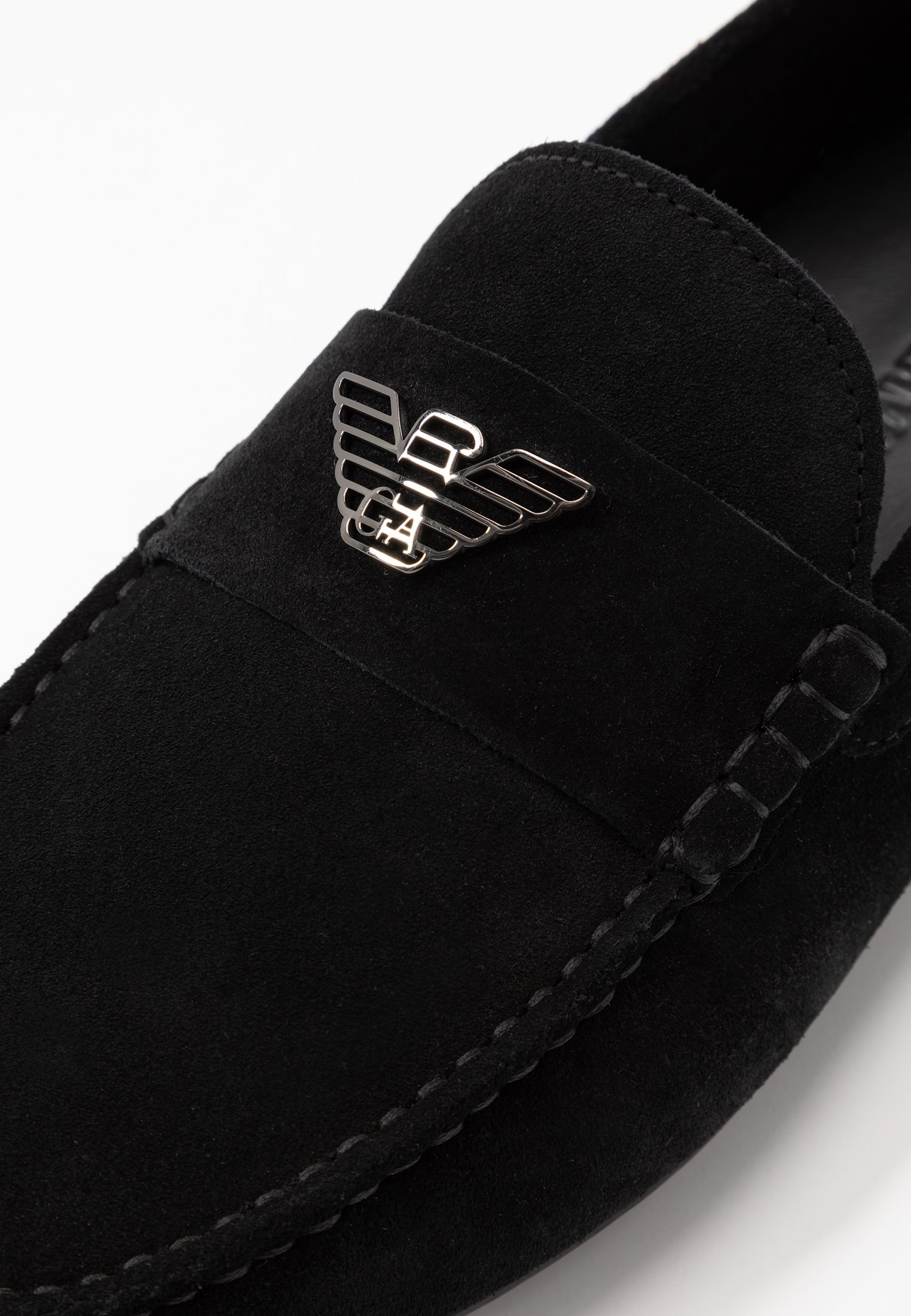 Emporio Armani Mocassins - black/Zwart - Zalando.nl