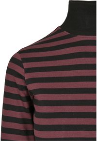 Urban Classics Langærmet T-shirt - cherry/blk