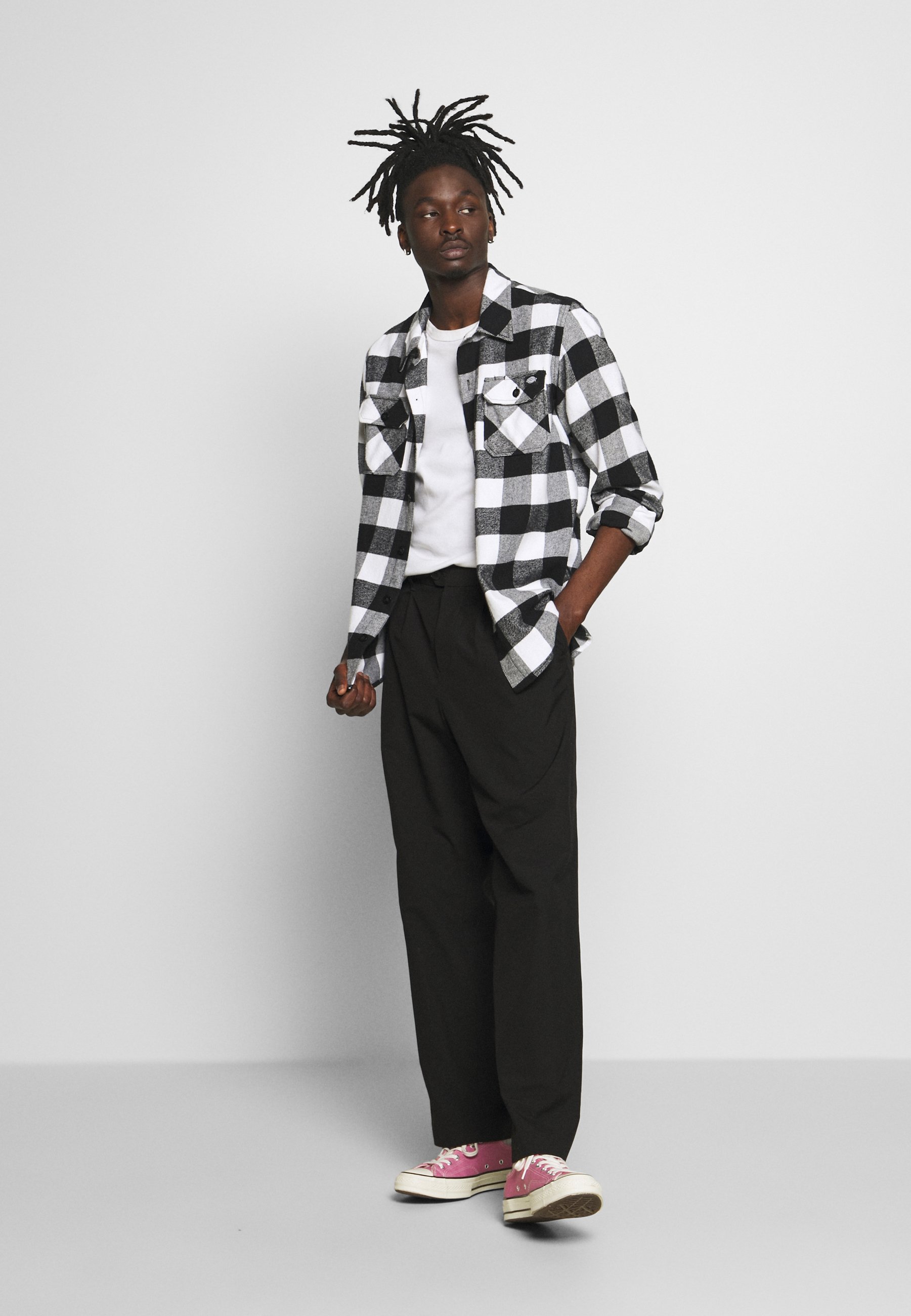 Weekday CONRAD WIDE TROUSERS - Trousers 