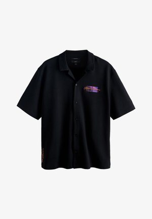 Next, REGULAR FIT - PRINT - Skjorter - black