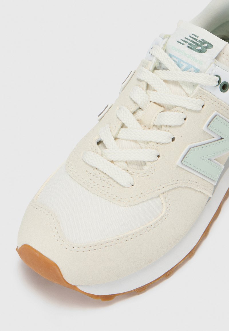 New Balance White Sneakers with Mint Toe Accents Trainers New Balance Unisex U1906AE White/ Mint Flash  main image 4