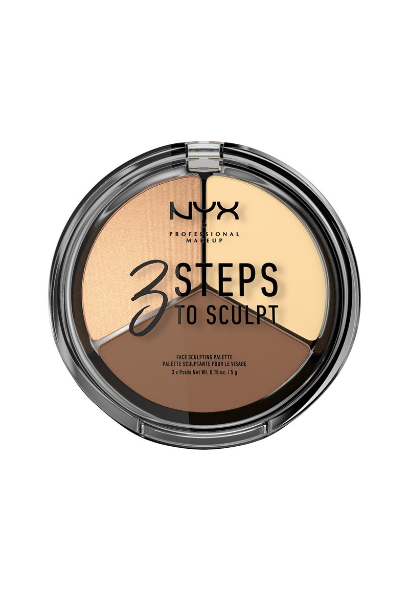 NYX Professional Makeup - 3 STEPS TO SCULPT - Contouring - 2 light, Förstora