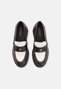 HUGO KRIS LOAFER - Mokasīni - rust/copper