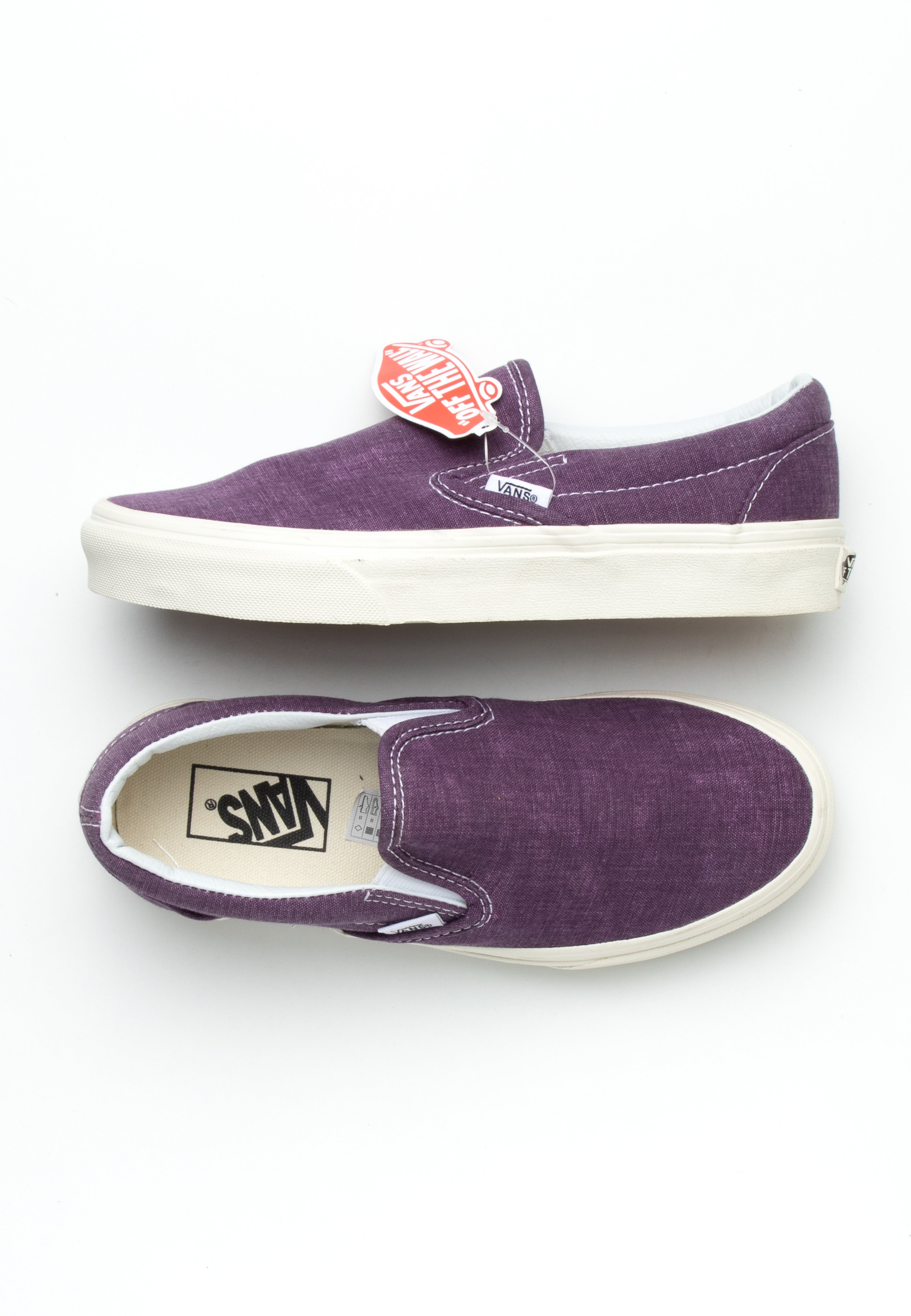 purple vans trainers