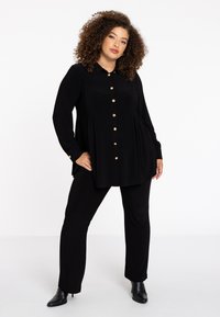 YOEK Hemdbluse - black
