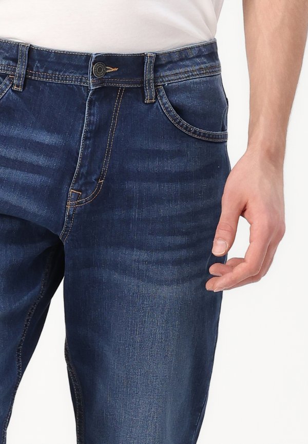 JOSH - Straight leg jeans - mid stone wash denim3