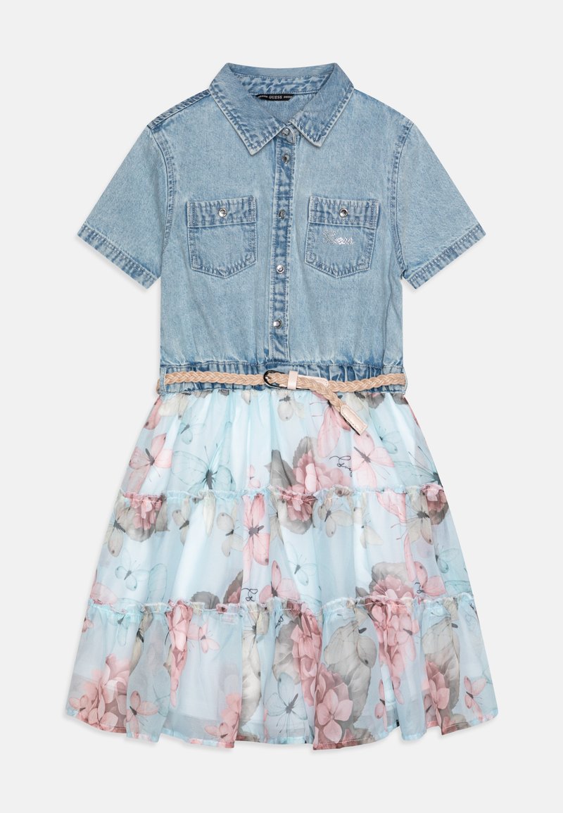 Guess JUNIOR - Τζιν φόρεμα - blue denim