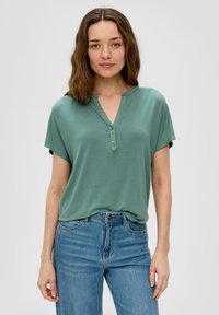 s.Oliver T-Shirt basic - helles petrol