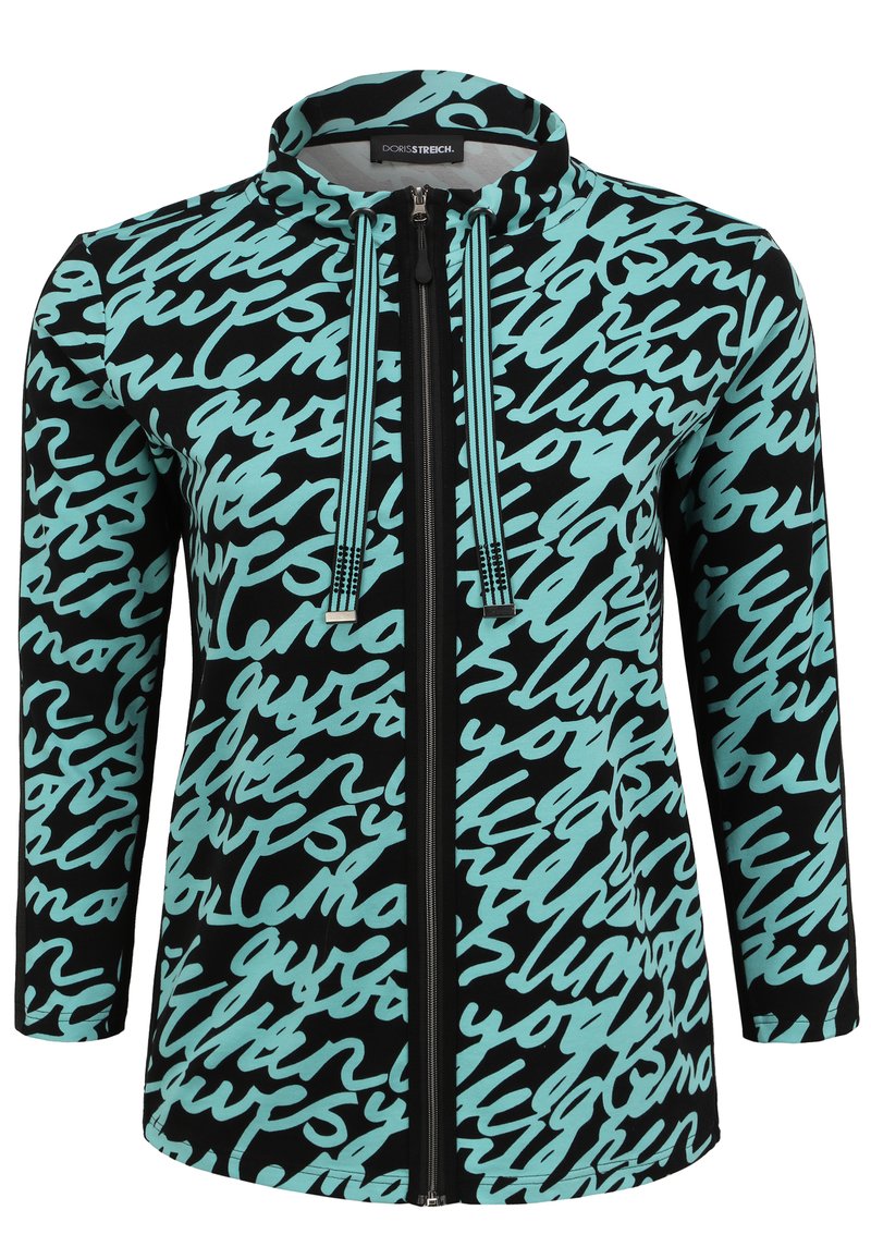DORIS STREICH Felpa Con Zip Gletscher nero Zalando it
