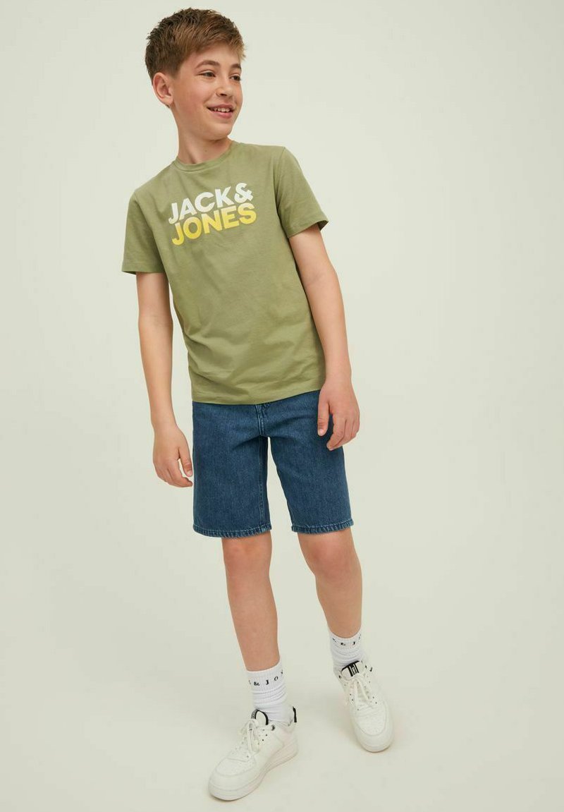 Jack & Jones Junior JJIRICK JJORIGINAL - Shorts di jeans - blue denim/blu denim