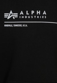 Alpha Industries AI REFLECTIVE HOODY - Huppari - black