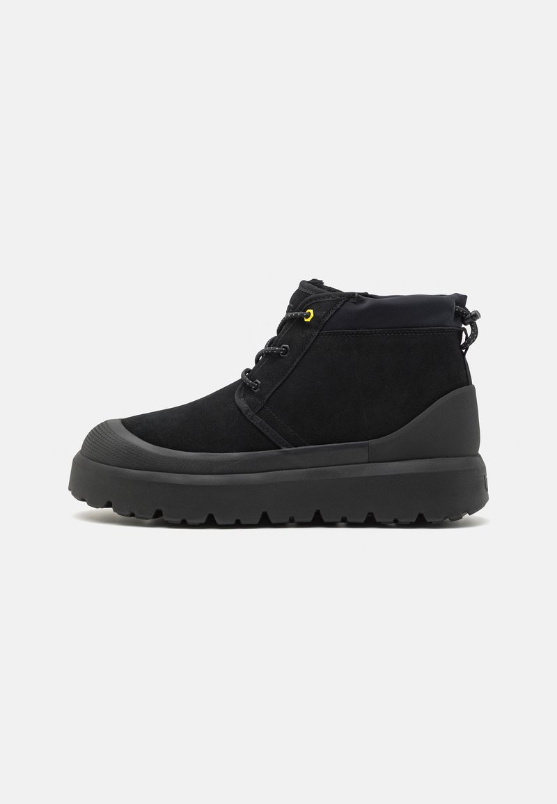 UGG NEUMEL UNISEX - Členkové šnurovacie čižmy - black