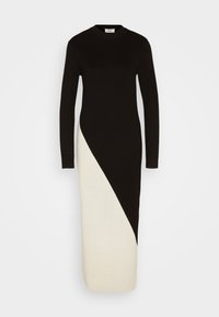 OBJESTER DRESS - Maxiklänning - black/sandshell