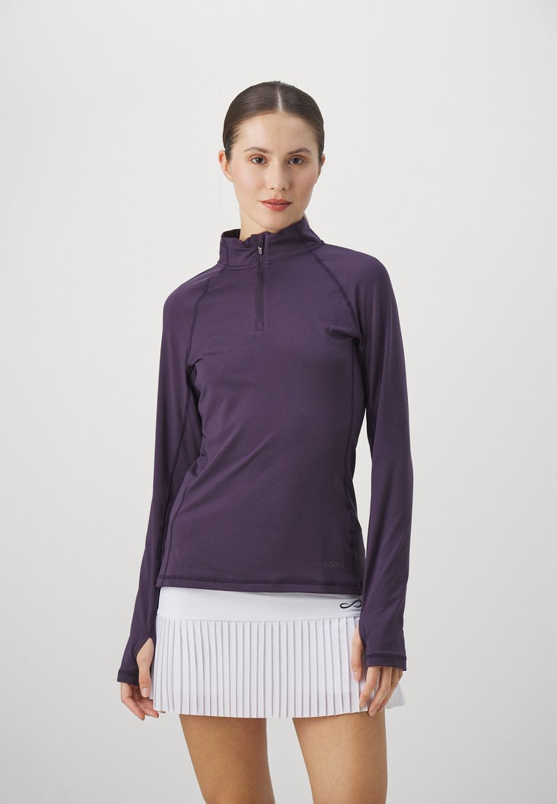 Björn Borg - MIDLAYER - Top s dlouhým rukávem - nightshade, Zvětšit