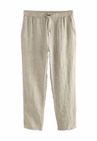 Next - REGULAR   - Trousers - neutral stripe Thumbnail Image 1