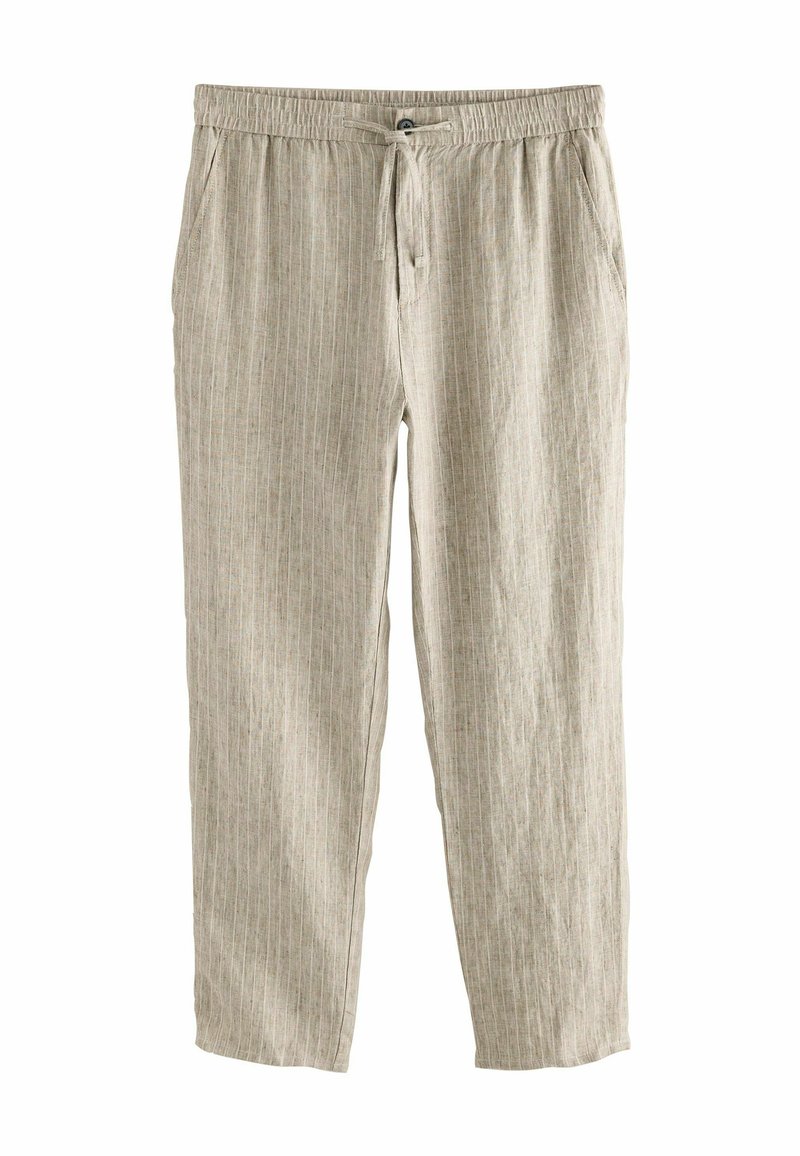 Next - REGULAR   - Trousers - neutral stripe, Enlarge