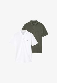 Unausgewählt, white/pitch green