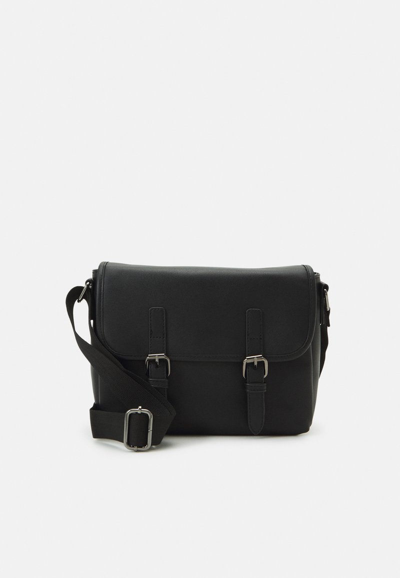 Pier One UNISEX Across body bag black/black Zalando.de